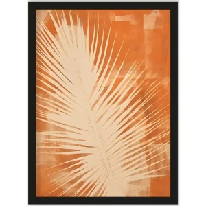 Art Print Rusty Leaf Aanbieding